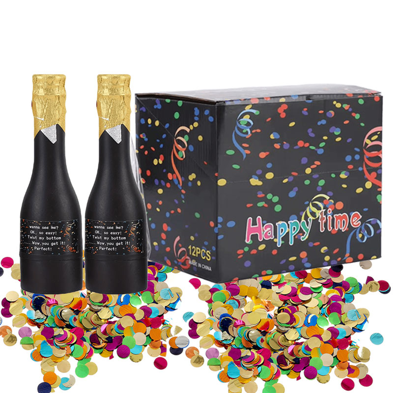 Confetti Cannon Tube - 6/12 Stuks Confetti Draagraketten Confetti Gemakkelijk