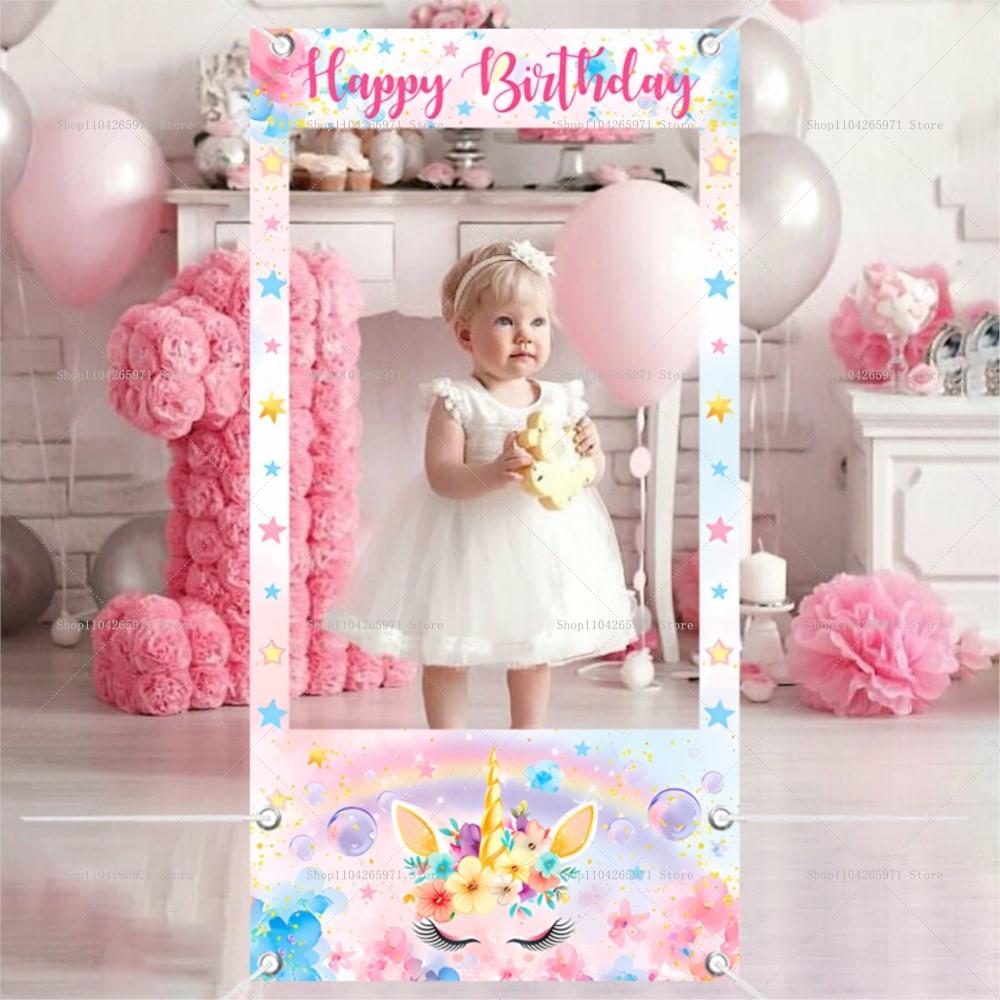 Eenhoorn Thema Photo Booth Fra - Photo Booth Frame recensie en prijs