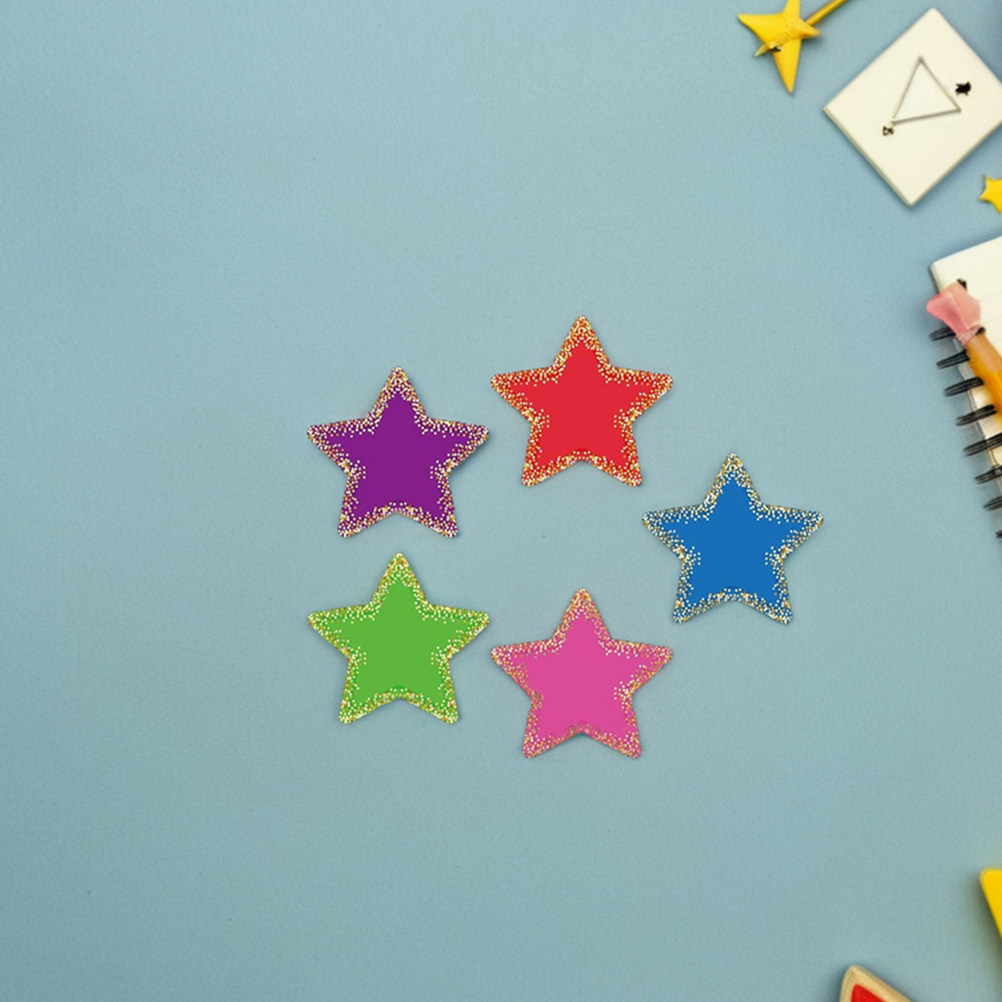 1 set kleurrijke sterrenpapier - Papercraft Supply Confetti recensie en prijs