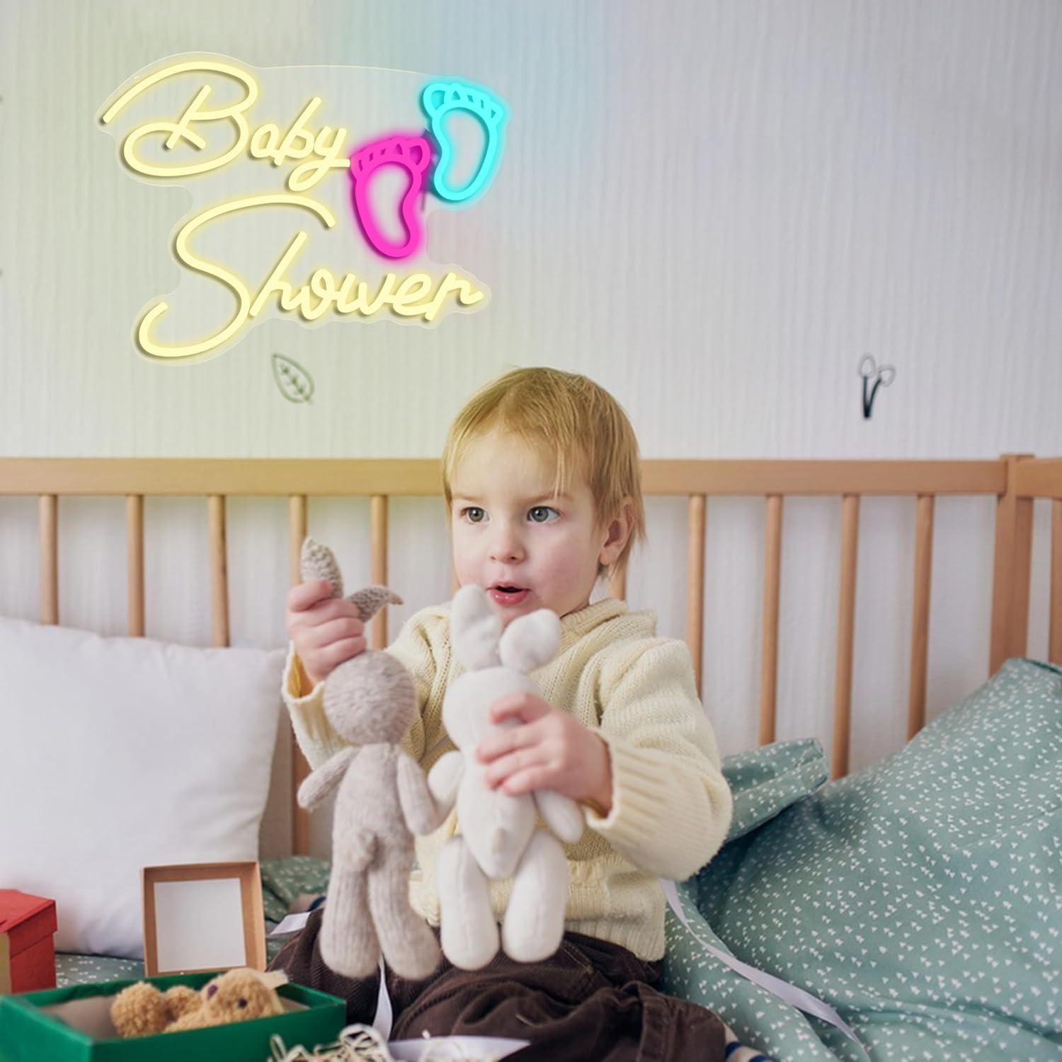 Baby Shower Neonbord Oh Baby U - Neon Sign Party recensie en prijs