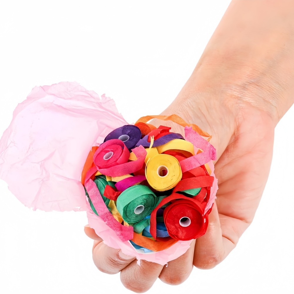 10 Stuks Hand Gooien Lint Trek - Confetti Cannon Tube recensie en prijs
