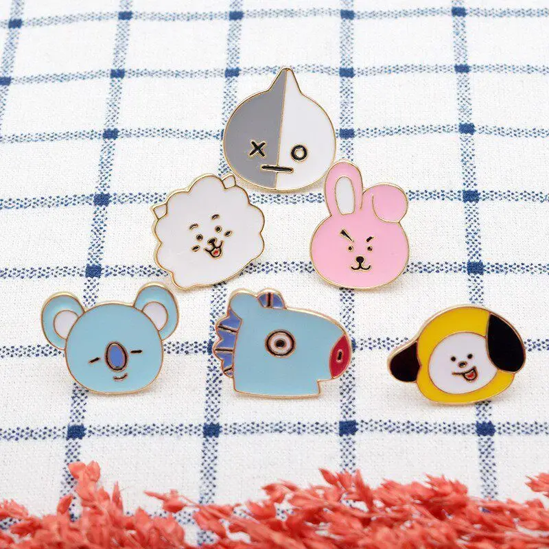 BT21 Metal Broche Badges Carto - Event Supplies recensie en prijs
